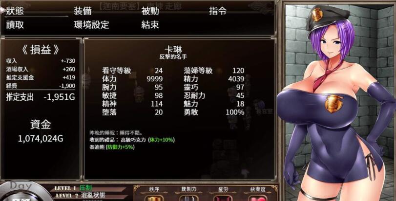 图片[4]-卡琳典狱长(ARRYN’S PRISON) V0.4中文汉化版 黑暗RPG游戏-咔游