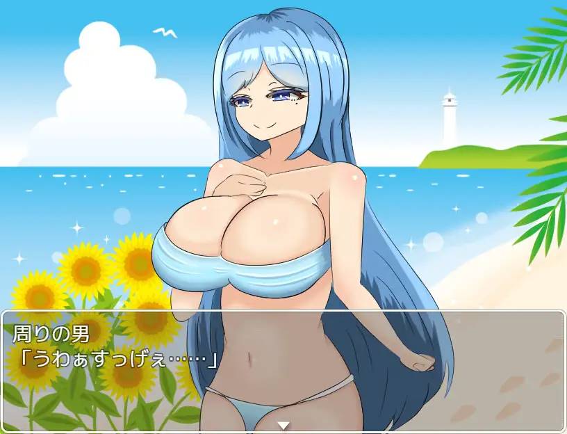 图片[2]-【RPG/机翻】可爱爆乳的最佳泳装女友  【PC+安卓/1G】-咔游